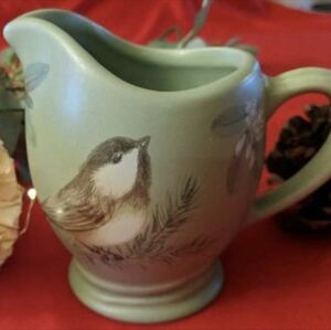Pfaltzgraff Portfolio "Winterwood" Gravy Boat/Creamer 5"Hx6"W Adorable!